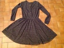 Robe dentelle grise d'occasion  Mordelles