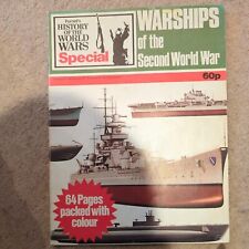 Warships second war for sale  OLNEY