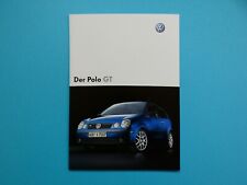 Prospekt / Katalog / Broschüre - VW Polo GT - 05/04, usado comprar usado  Enviando para Brazil