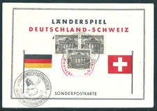 Sonderkarte länderspiel deuts gebraucht kaufen  Leipzig