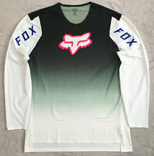Camiseta de ciclismo FOX Flexair Racing Moto Cross MTB motocross verde musgo tamanho XL, usado comprar usado  Enviando para Brazil
