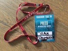 backstage pass for sale backstage pass for sale WEYMOUTH