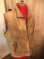 Hidepark leather gilet for sale  MARKET HARBOROUGH