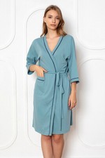 Damen bademantel multicolor gebraucht kaufen  Dieburg