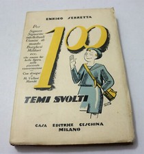 Enrico serretta 100 usato  Milano