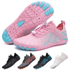 Sapatos de caminhada femininos masculinos descalços para caminhada fitness biqueira larga caixa gota zero EU47 comprar usado  Enviando para Brazil