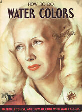How water colors. usato  Italia