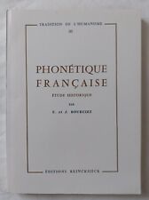 Phonétique française etude d'occasion  Lille-