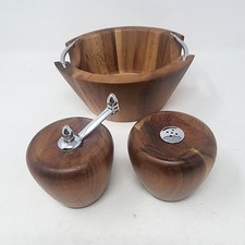 Vtg wood bowl for sale  Folsom