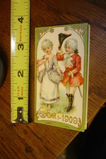 1909 calendar card for sale  Leander