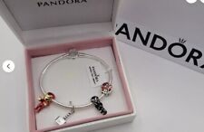Autêntico Pandora Avengers Pulseira e 4 Berloques Conjunto de Presente com Caixa e Etiqueta Tamanho 7.9, usado comprar usado  Enviando para Brazil