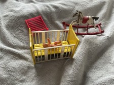 vintage baby cot for sale  TRURO