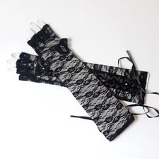 Gloves lace punk for sale  HECKMONDWIKE