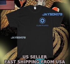 NOVA CAMISA CLUBE PILATES ESTÚDIO TREINO LOGOTIPO UNISSEX CAMISETA ENGRAÇADA MASCULINA TAMANHO P-5XL comprar usado  Enviando para Brazil