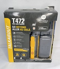 Par de Rádio IPX4 Bidirecional Recarregável Motorola Talkabout T472 Muito Bom* comprar usado  Enviando para Brazil