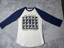 Camiseta Vintage The Beatles A Hard Days Night Raglan Média The Knits Tag Anos 80 comprar usado Camiseta Vintage The Beatles A Hard Days Night Raglan Média The Knits Tag Anos 80 comprar usado  Enviando para Brazil