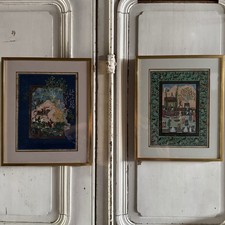 Paire tableaux scènes d'occasion Paire tableaux scènes d'occasion  Nantes-