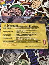 Old disney ticket for sale  Orange