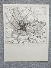 1932 antique map for sale  STAFFORD