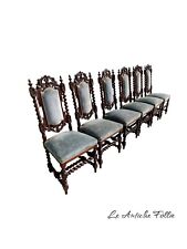 Set sedie antiche usato  Torchiarolo