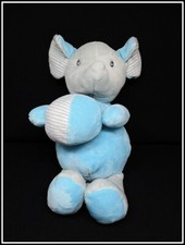 Doudou éléphant bleu d'occasion  Courcelles-lès-Lens
