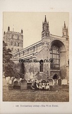 Cdv tewkesbury abbey for sale  EVESHAM