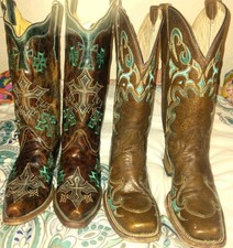 Women western boots for sale  Powderly