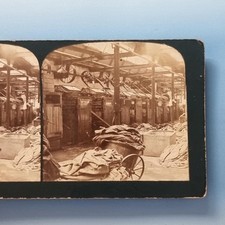 Armários de máquinas de moinho têxtil foto real Stereoview C1900 indústria vitoriana comprar usado  Enviando para Brazil