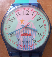 Swatch gigante parete usato  Roma