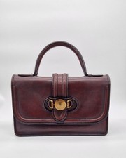 Vintage leder handtasche gebraucht kaufen  Nürnberg