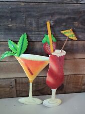 Cocktail metal decor for sale  Kimballton