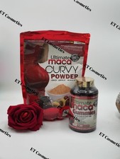 Combo Ultimate Maca Curvy Powder e Ultimate Maca Gummies comprar usado  Enviando para Brazil