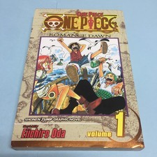 One Piece Volume 1 1ª primeira edição impressa mangá volume inglês folha de ouro, usado comprar usado  Enviando para Brazil