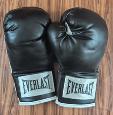 Luvas de boxe Everlast preto branco treinamento sparring adulto grande 12 onças  comprar usado  Enviando para Brazil