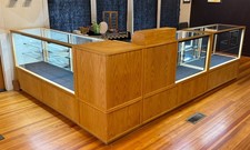 Display showcase cabinets for sale  Sisters