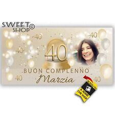 Striscione compleanno banner usato Striscione compleanno banner usato  Viu