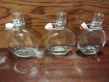 Lote de 3 frascos de 200 ml decantadores, óleo, vinagre com rolha de cortiça comprar usado  Enviando para Brazil