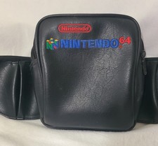 Bolsa de transporte macia vintage Nintendo N64 preta cintura ou ombro comprar usado  Enviando para Brazil