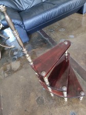 Bibliotheksleiter messing holz gebraucht kaufen  Solingen