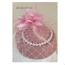 Fascinator pink dusky for sale  CROWTHORNE