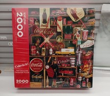 Rompecabezas Springbog Coca-Cola 2000 piezas usado, paquete dañado segunda mano  Embacar hacia Mexico