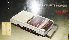 Registratore cassette slimline usato  Spedire a Italy