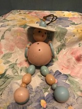 Plástico Antigo Brinquedo Bebê Chocalho Berço Bebê Decoração Da Sala, Corpo Para Bolas Azul/Rosa comprar usado  Enviando para Brazil