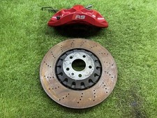 2018-2024 AUDI RS5 SPORTBACK CONJUNTO DE PINÇA DIANTEIRA DRIVER ROTOR (VERMELHO) FABRICANTE DE EQUIPAMENTO ORIGINAL 39k comprar usado  Enviando para Brazil