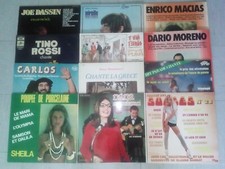 Lot disques vinyles d'occasion  Toul