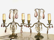 Paire lampe girandole d'occasion  France