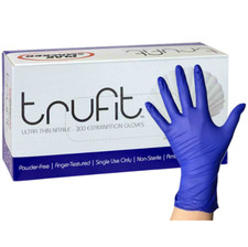 3000 Luvas de exame de nitrilo médias Plak Smacker Trufit sem pó violeta comprar usado  Enviando para Brazil