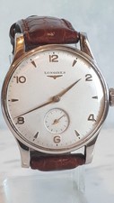 Orologio Vintage LONGINES Calatrava cal.1268Z-SERVICED-1960-Acciaio-F. W. Order comprar usado  Enviando para Brazil