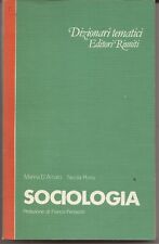 Sociologia libro m.d usato  Italia
