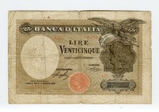 Banconota lire biglietto usato  Castellammare di Stabia